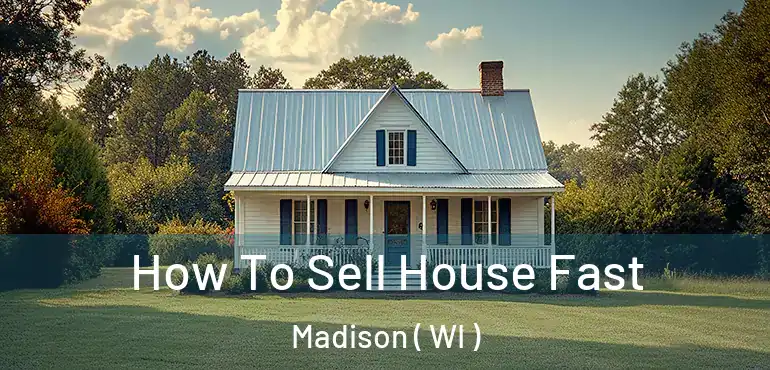  How To Sell House Fast Madison ( WI )